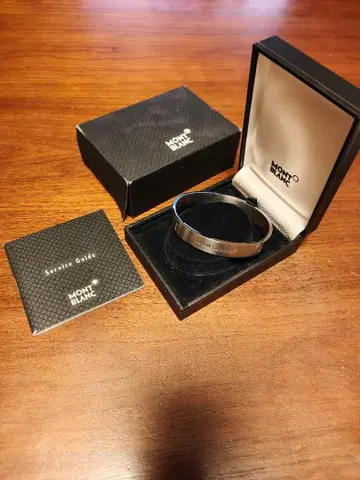 MONTBLANC 독일제 스틸 팔찌
