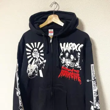 맥시멈 더 호르몬 하드코어 초콜릿 헤드뱅잉 대학살 후드티 L 사이즈