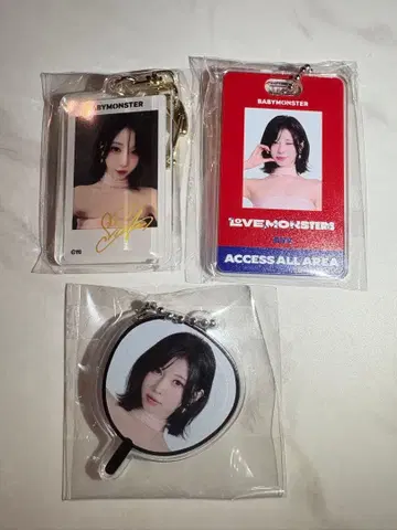 BABYMONSTER 베비몬 아사 캡슐 토이 회장 한정판 3종 세트