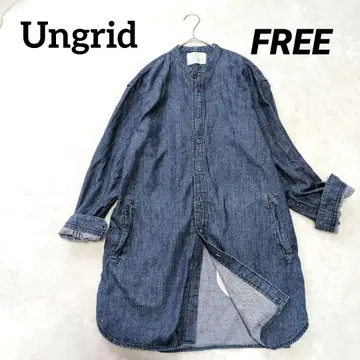 Ungrid 언그리드 긴팔 롱 셔츠 원피스 겉옷 자켓