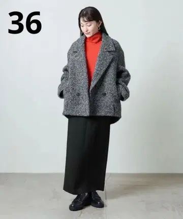 MARW UNITED ARROWS 믹스 보아 코트
