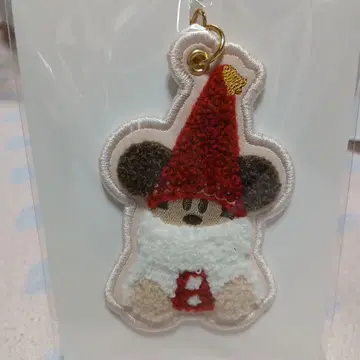 디즈니 크리스마스 리루린린 2025 키체인 빨간색