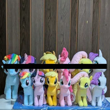 마이 리틀 포니 부시로드 S 사이즈 봉제 인형 전 세트