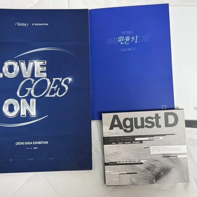 방탄 슈가 suga AgustD 포토북 어록북 트위터모음책 비공굿 cd