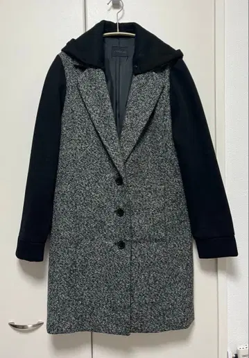 CYNICAL 시니컬 체스터 코트 후드티 후드 탈부착 가능