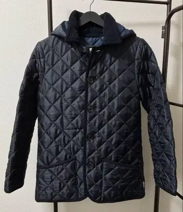 트래디셔널 웨더웨어 퀼팅 자켓 사이즈 36 네이비