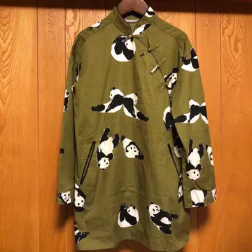 powder 시모사코 히데키 팬더 무늬 셔츠 구하기 어려움 레어