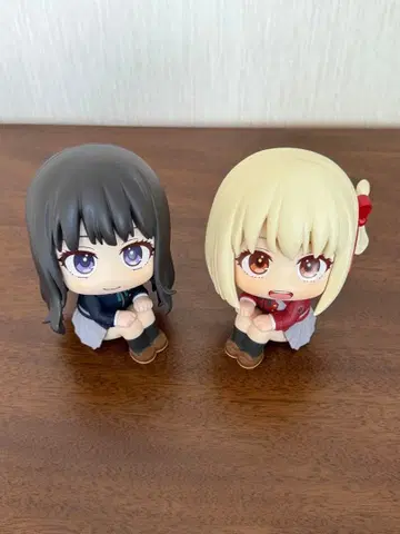 리코리스 리코일 룩업 니시키기 치사토 이노우에 타키나 피규어 세트