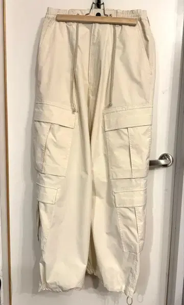 MAISON SPECIAL 카고 팬츠 사이즈 0 크림색