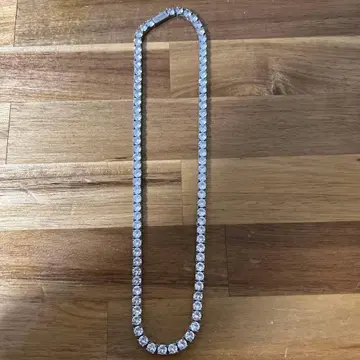 Glitter 테니스 체인 목걸이