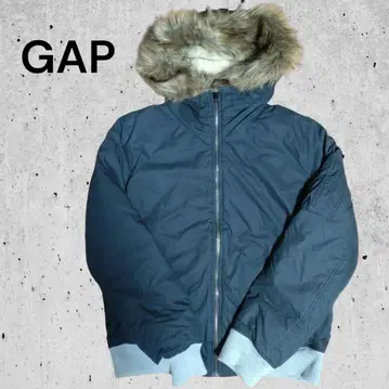 GAP 후드 부착 네이비 자켓