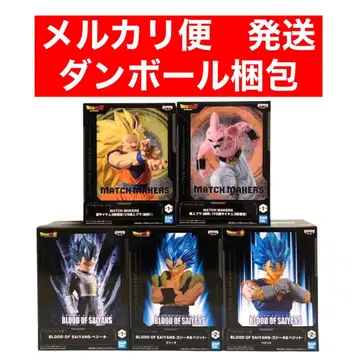 드래곤볼 MATCH MAKERS BLOOD OF SAIYANS 5체