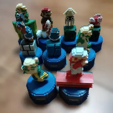 슈퍼 마리오 병뚜껑 9개