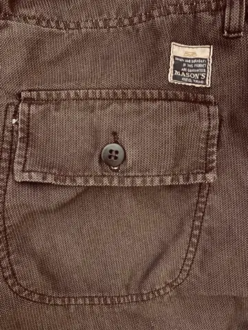 Mason's 다크 브라운 카고 팬츠