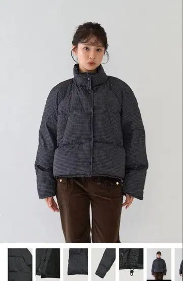 Bargiee CHECK PUFFY DOWN