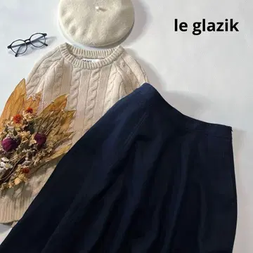 b1775*새상품  울 블렌드 플레어 스커트 bshop