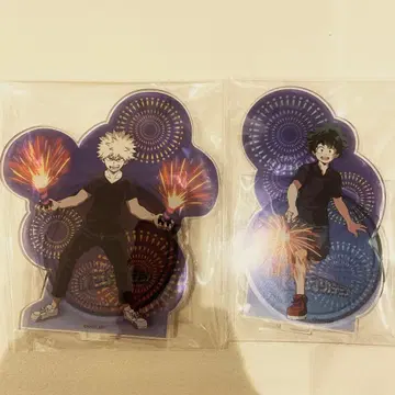 나의 히어로 아카데미아 바쿠고 미도리야 메디코스 불꽃놀이 아크릴 스탠드