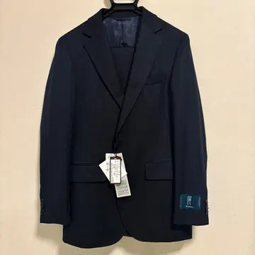 수트 스퀘어 BISHU 네이비 비즈니스 정장