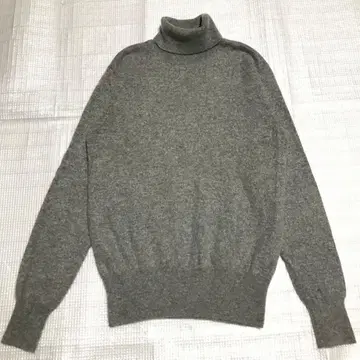 HANAE MORI 하나에모리 터틀넥 캐시미어 100% 스웨터