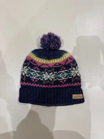 mont-bell 폼폼 포함 니트 모자 S/M