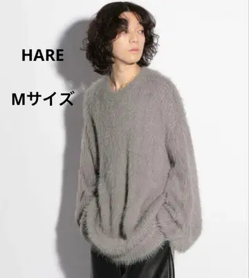 HARE 롱 샤기 니트 풀오버