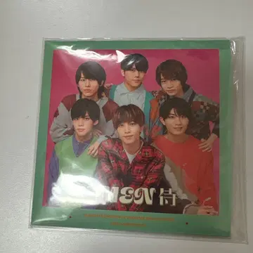 쟈니즈 전설 2022 레코드 키링 7MEN 미개봉 새상품