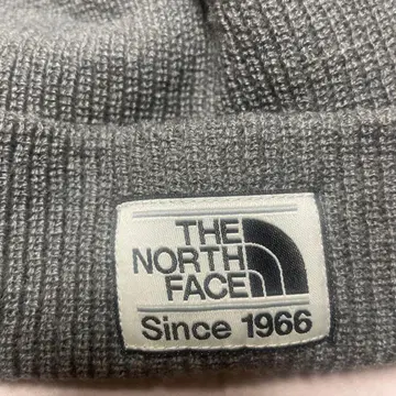 THE NORTH FACE 그레이 니트 모자