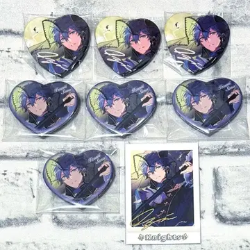 앙스타 하트 캔뱃지 소망 캔 파샤코레 금박 세나 이즈미