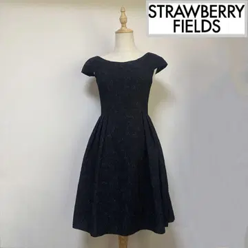 스트로베리 필드 자카드 원피스