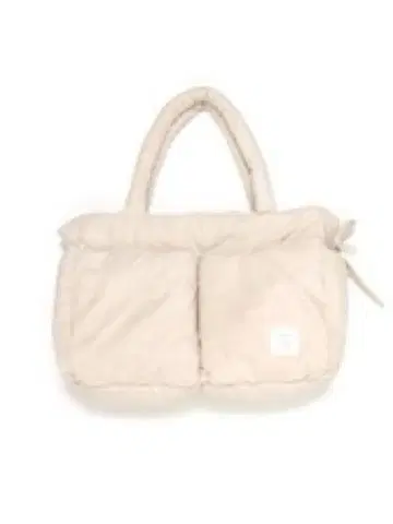 andmary Mary quilting suede bag ivory