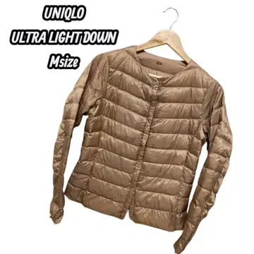 UNIQLO 유니클로 울트라 라이트 다운 M 사이즈 카멜