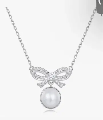 FANCME 담수 펄 목걸이