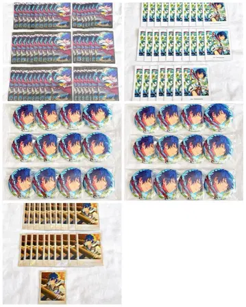 앙스타 사자나미 쥰 캔뱃지 파샤츠 묶음 판매