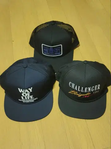 CHALLENGER, RATS, FTC 캡 세트 판매