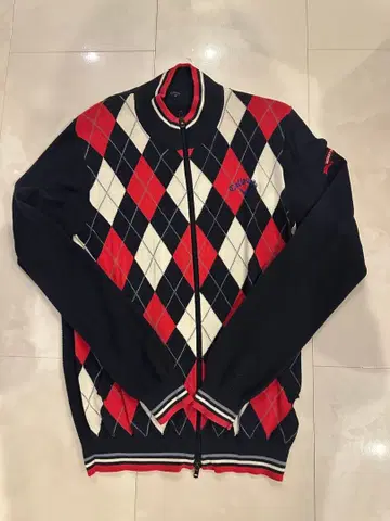 Callaway 다이아몬드 패턴 자켓