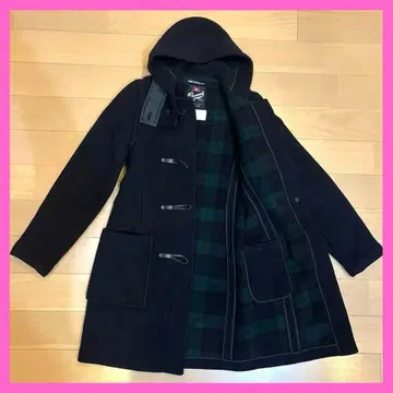 글로버올 더플 코트 영국제 가죽 토글