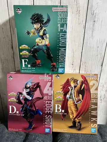 나의 히어로 아카데미아 3체 피규어 세트