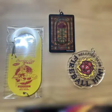 Stranger Things 아크릴 카라비너 컬렉션