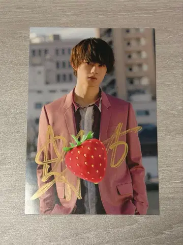 사노 하야토 사인 포함 엽서 Juvenilizm M!LK