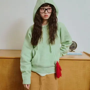 common gull products 비늘구름 니트 후디