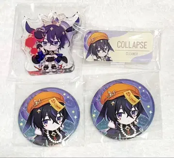 컴퍼스 콜랩스 아크릴 피규어 카페 할로윈 명찰