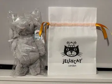 Jellycat 그레이 토끼 봉제 인형 본체