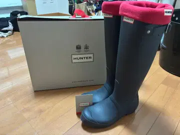 HUNTER 부츠 부츠 삭스 포함