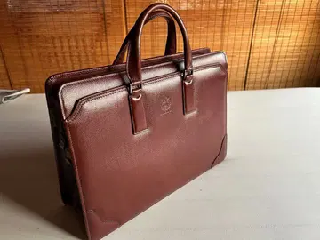 다크 브라운 가죽 비즈니스 백