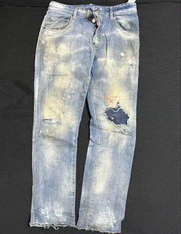 DSQUARED2 디스퀘어드 데님 데미지 진