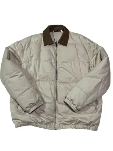 ZARA 베이지 퀼팅 자켓 XL