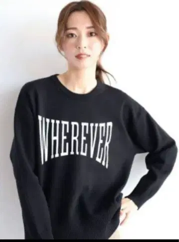 YORT [ WHEREVER ] 프린트 니트