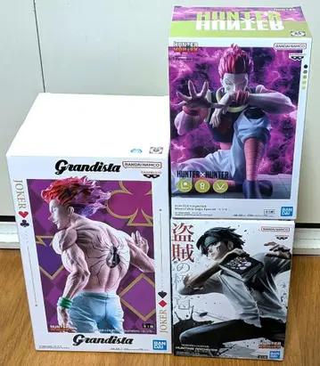 묶음 판매 히소카 x 토 x 클로로 단장 피규어 Grandista