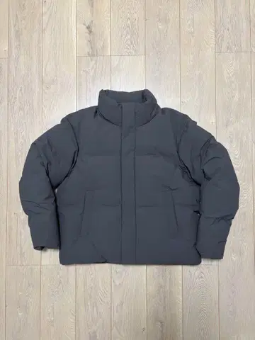 심리스 다운 자켓