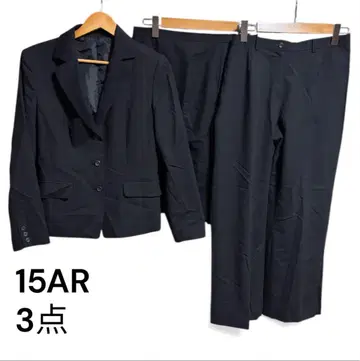 블랙 취업 정장 (자켓 스커트 팬츠) 3세트 15AR